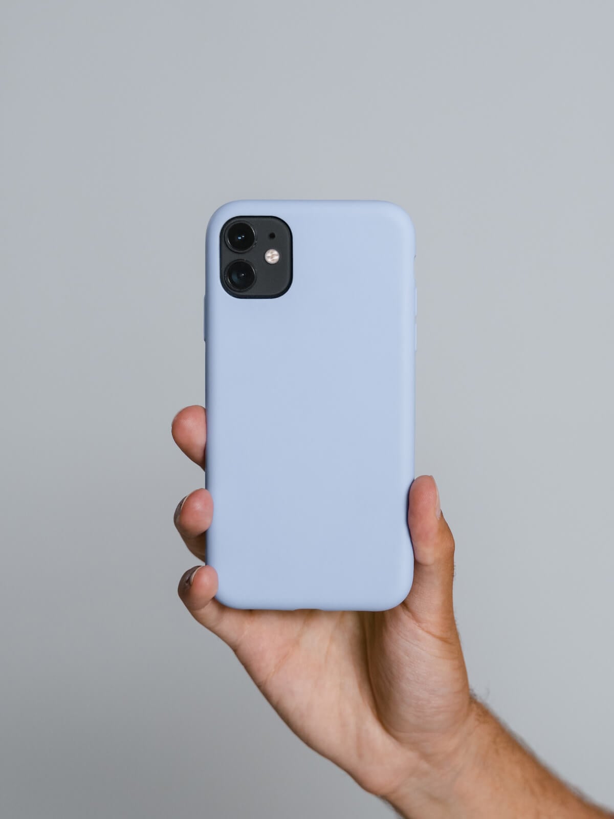 Blue iPhone case